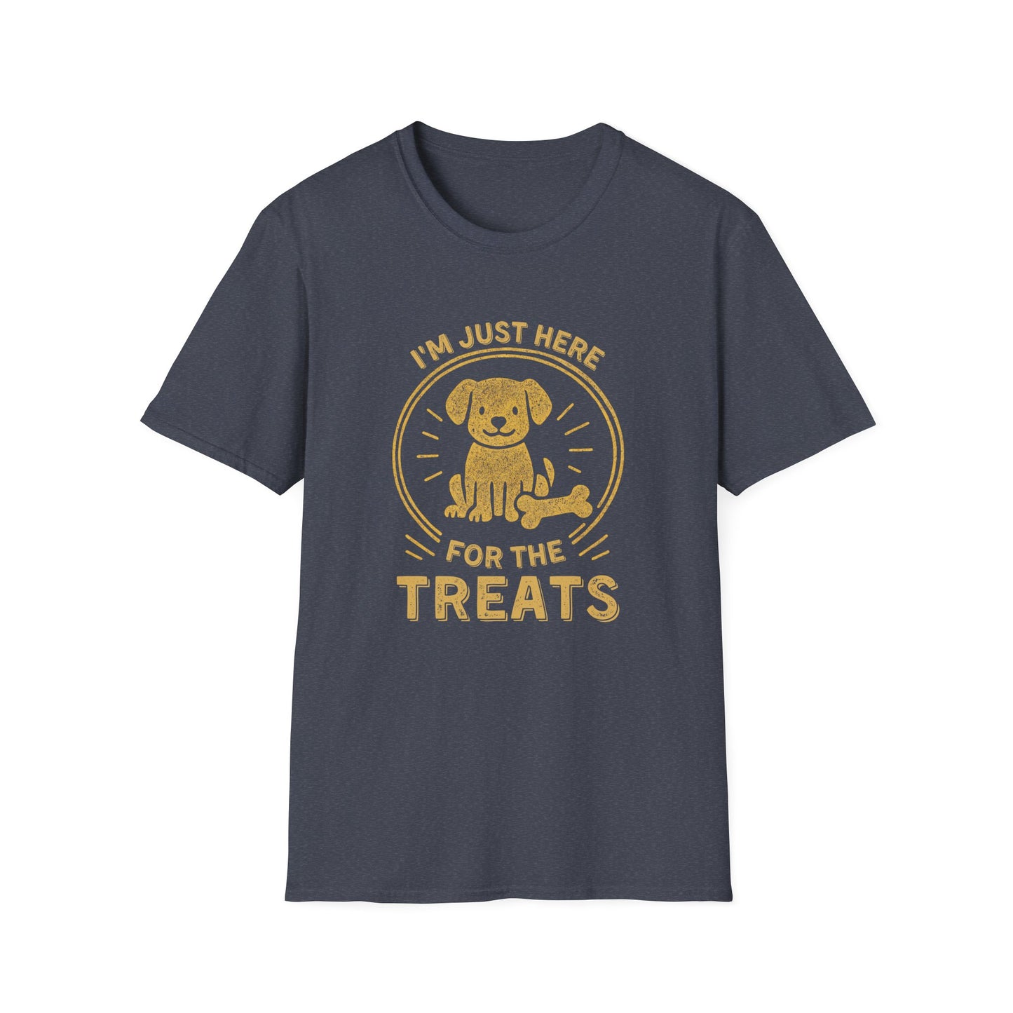 Funny Dog Shirt – I'm Just Here for the Treats Tee