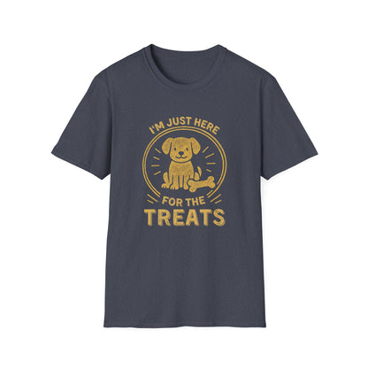 Funny Dog Shirt – I'm Just Here for the Treats Tee