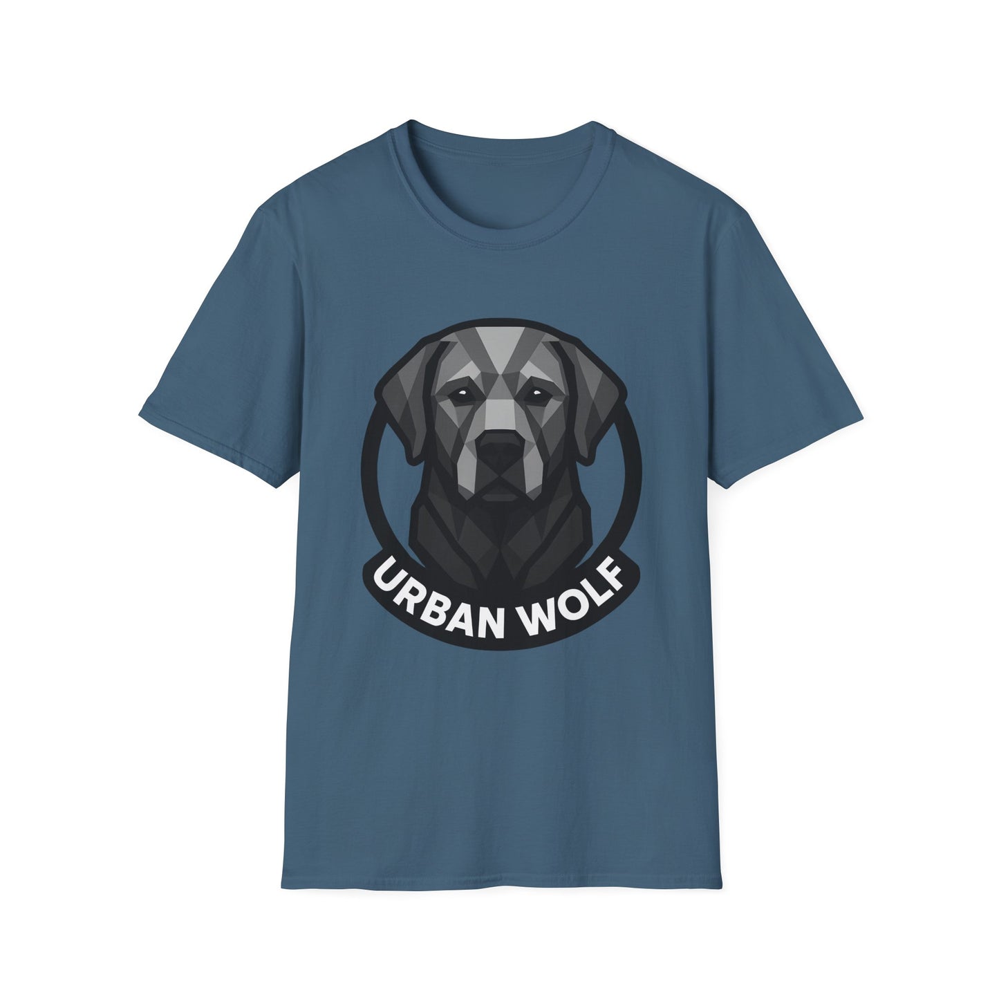 Urban Wolf Unisex T-Shirt, Dog Lover Gift, Casual Wear, Animal Tee, Vet Student Gift, Pet Owner Apparel