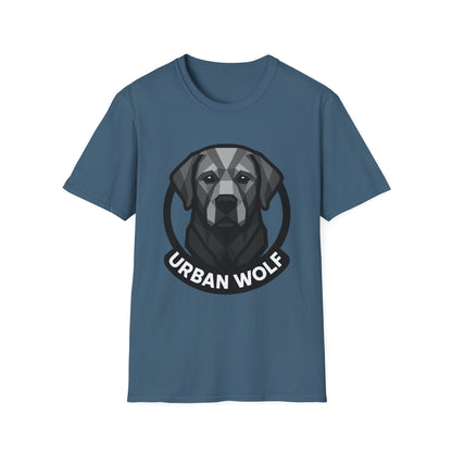Urban Wolf Unisex T-Shirt, Dog Lover Gift, Casual Wear, Animal Tee, Vet Student Gift, Pet Owner Apparel