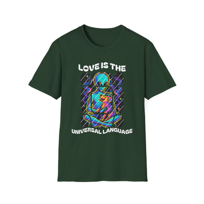 Alien Hug Dog Tee – Love Is The Universal Language