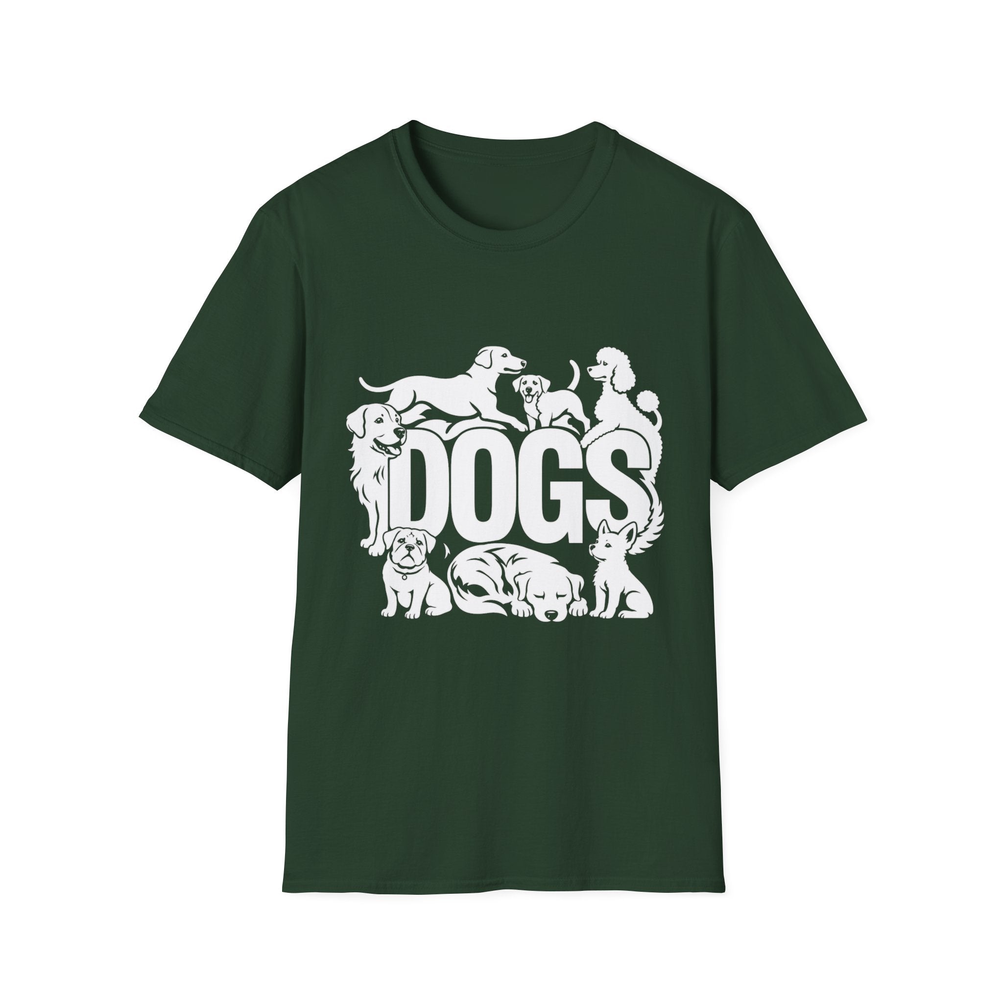 Dogs Lover Graphic T-Shirt