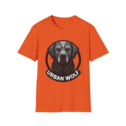 Urban Wolf Unisex T-Shirt, Dog Lover Gift, Casual Wear, Animal Tee, Vet Student Gift, Pet Owner Apparel