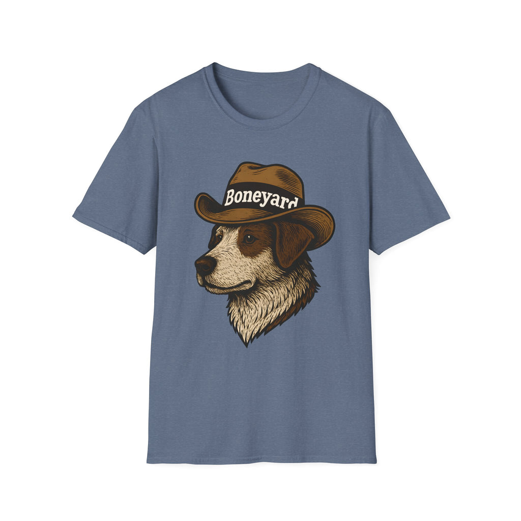 Cowboy Dog Boneyard Western T-Shirt