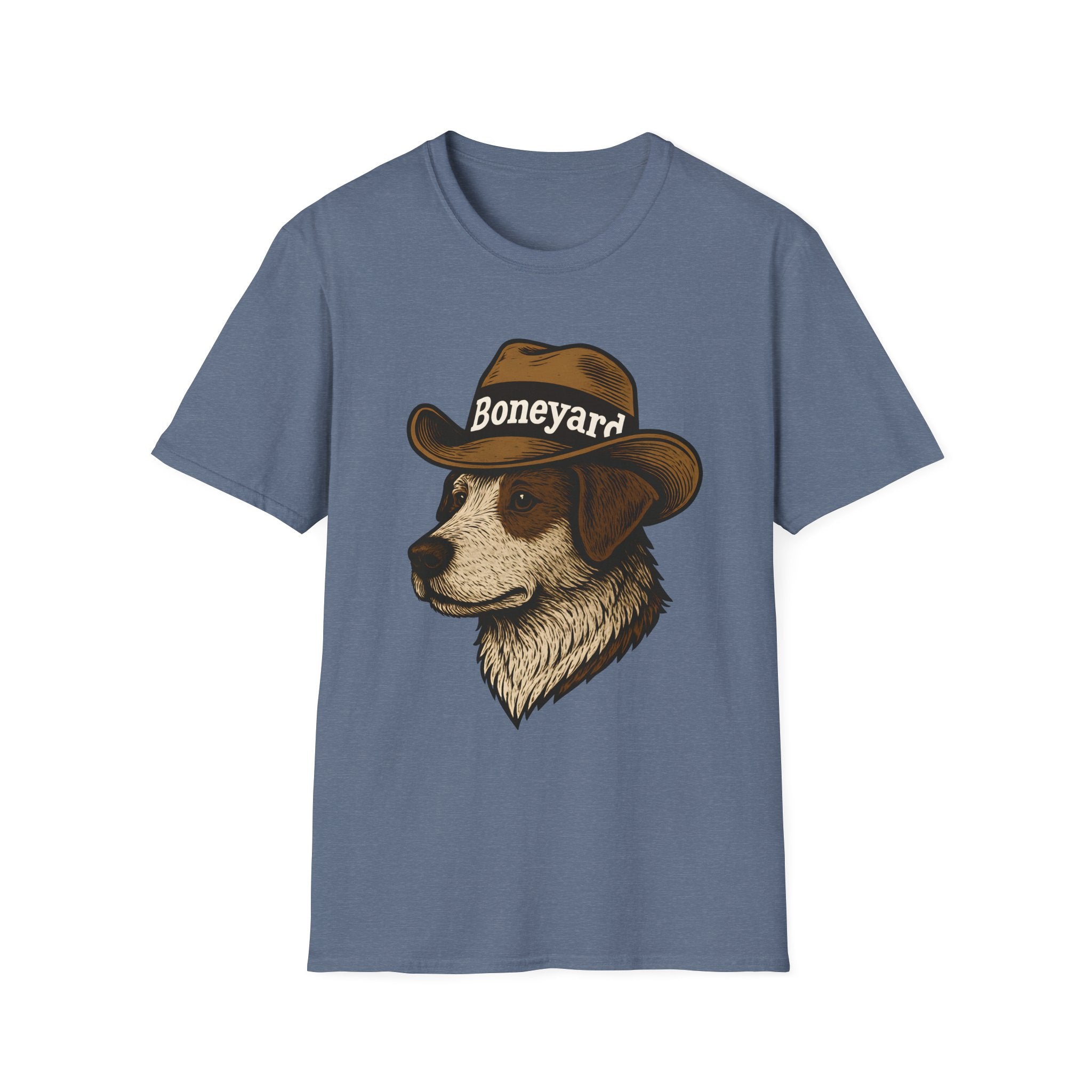 Cowboy Dog Boneyard Western T-Shirt