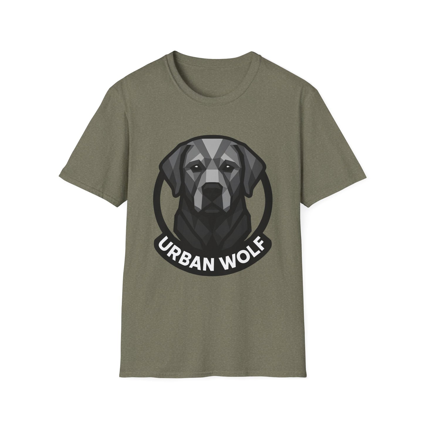 Urban Wolf Unisex T-Shirt, Dog Lover Gift, Casual Wear, Animal Tee, Vet Student Gift, Pet Owner Apparel