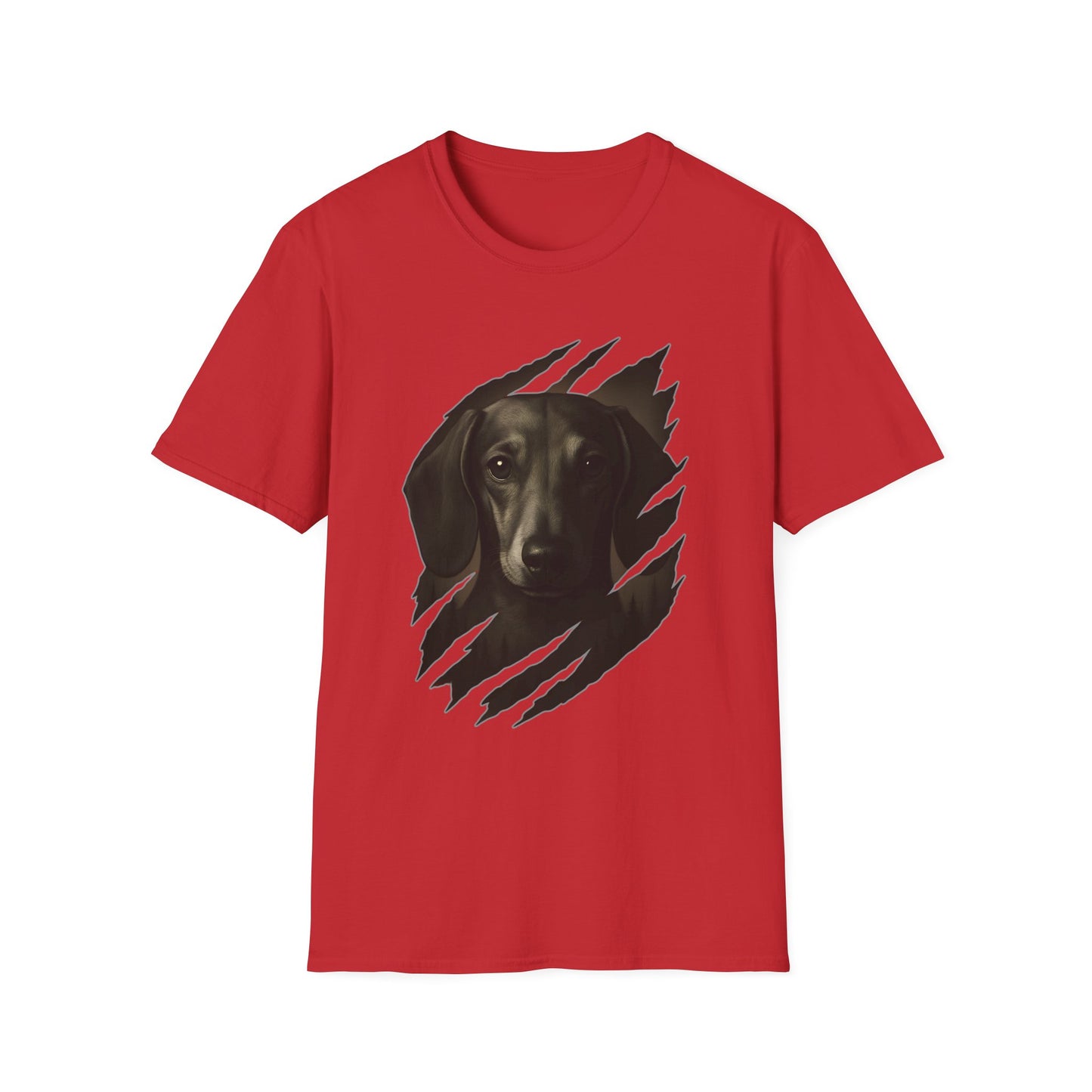 Dachshund Ripped Claw T-Shirt | Cool Dog Lover Graphic Tee