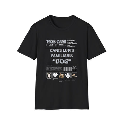 Canis Lupus Familiaris Dog Tee - Funny Vet Label