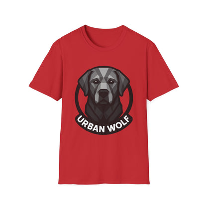 Urban Wolf Unisex T-Shirt, Dog Lover Gift, Casual Wear, Animal Tee, Vet Student Gift, Pet Owner Apparel