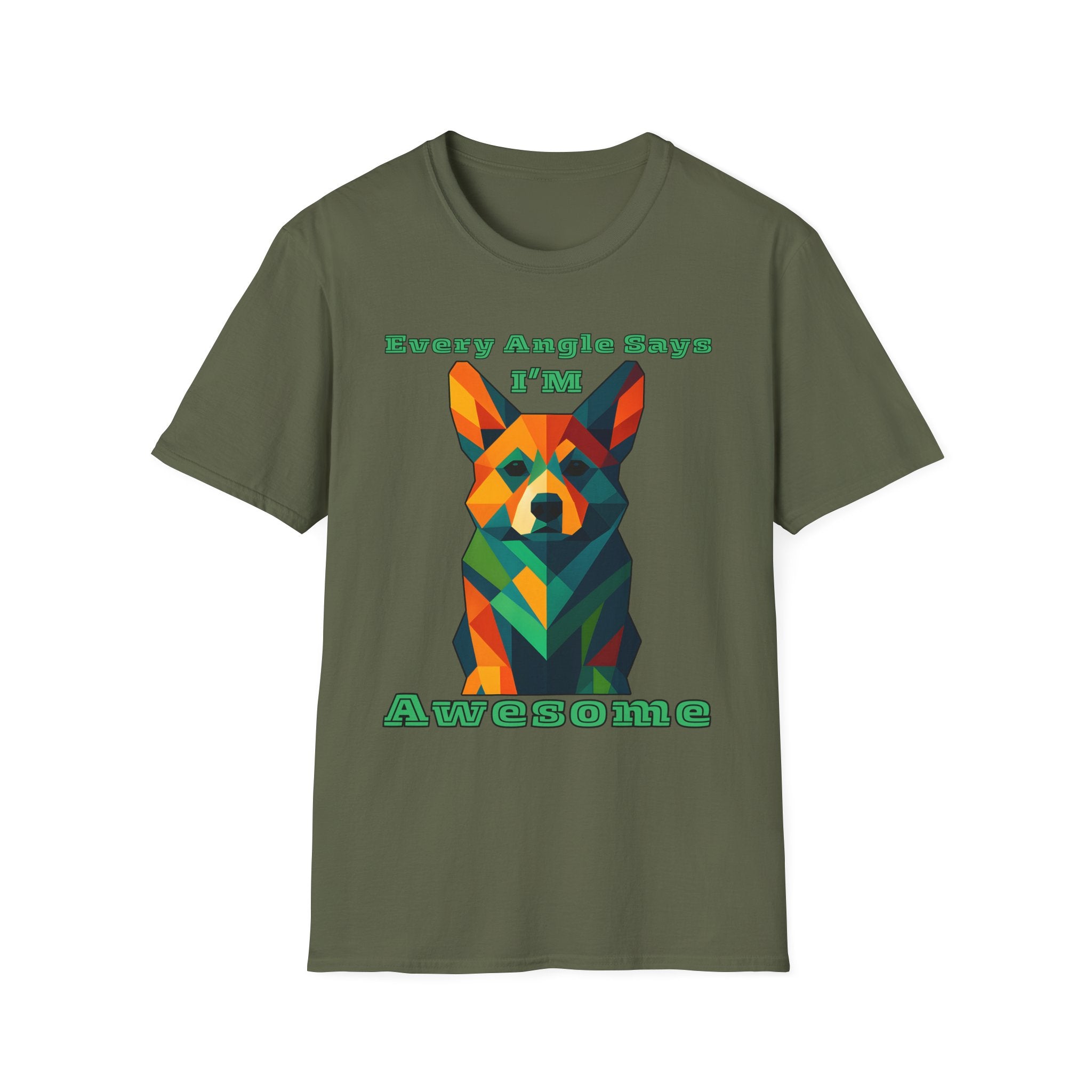 Colorful Dog Art T-Shirt