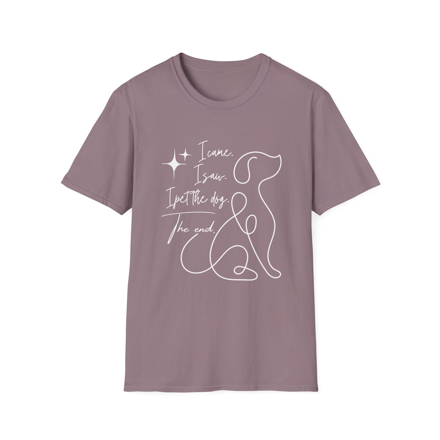 I Came I Saw I Pet the Dog Shirt – Funny Dog Lover Tee