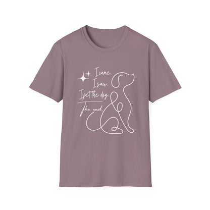 I Came I Saw I Pet the Dog Shirt – Funny Dog Lover Tee