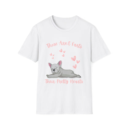 Funny French Bulldog Shirt - Those Aren’t Farts Quote Tee, Casual Everyday Wear