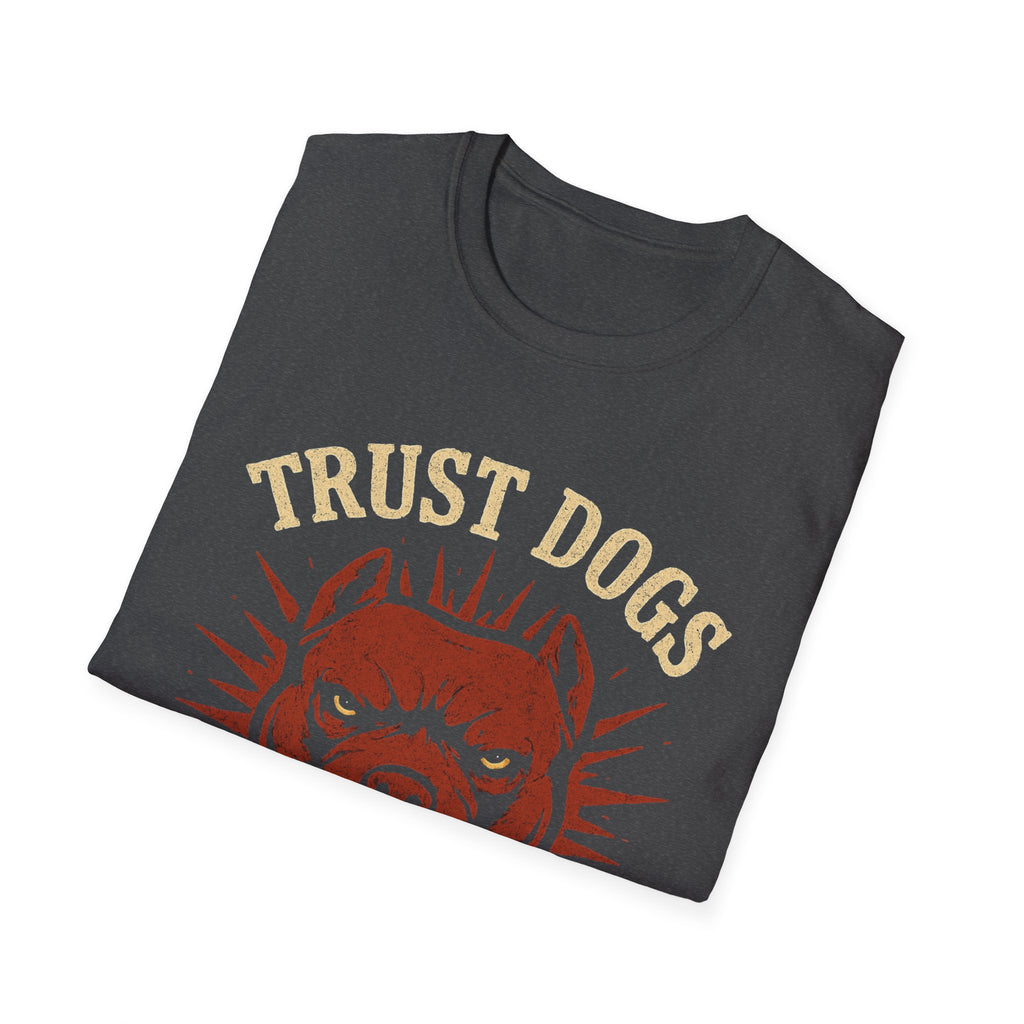 Trust Dogs, Not Billionaires (Pitbull) T-Shirt