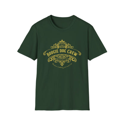 Bougie Dog Crew T-Shirt — Spoiled Dog Mom Tee