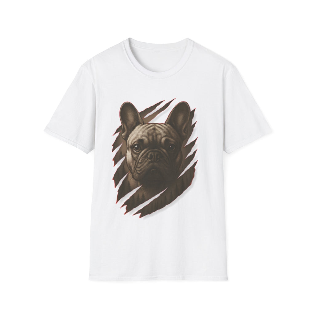 French Bulldog Claw Rips T-Shirt