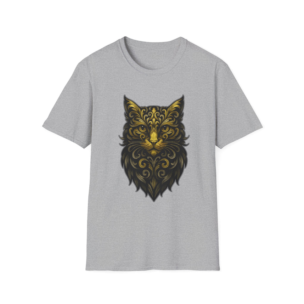 Elegant Cat Design T-Shirt
