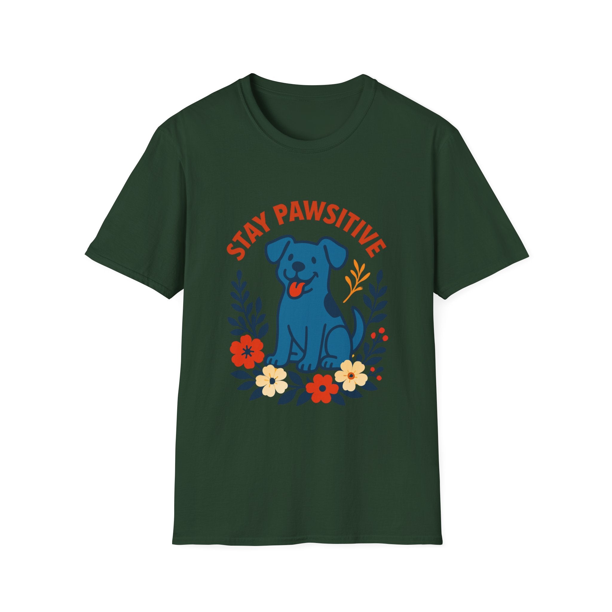 Stay Pawsitive T-Shirt