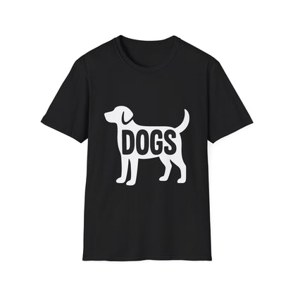Dog Lover Unisex T-Shirt, Casual Pet Tee, Animal Lover Gift, Dog-Themed Apparel, Fun Graphic Shirt, Birthday Present