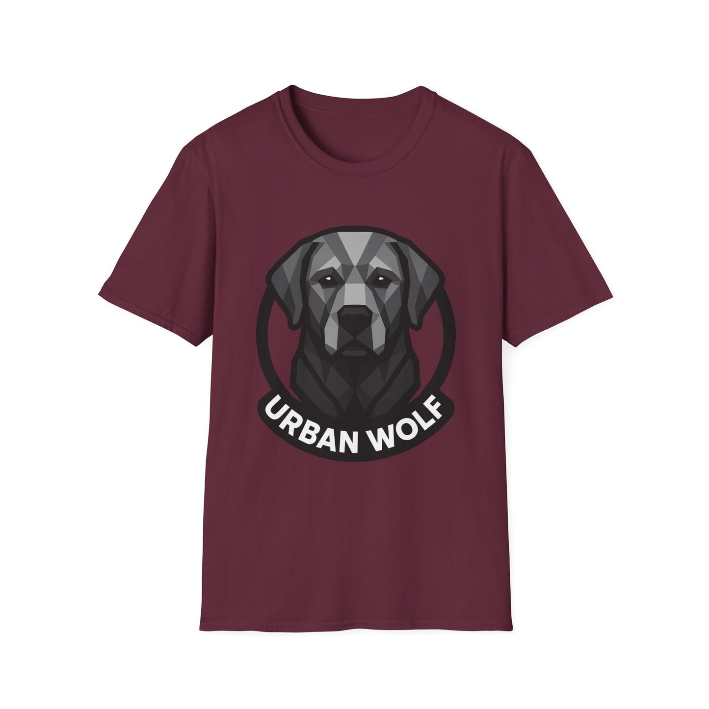 Urban Wolf Unisex T-Shirt, Dog Lover Gift, Casual Wear, Animal Tee, Vet Student Gift, Pet Owner Apparel