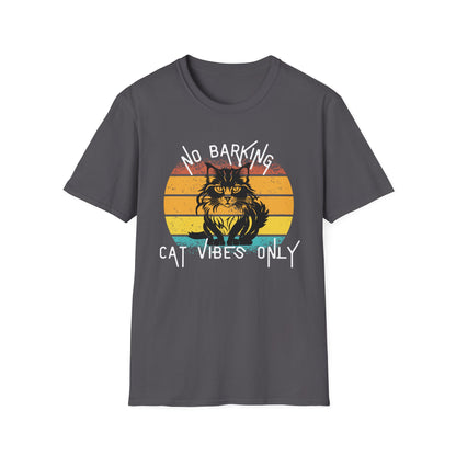 Cat Vibes Only Tee – Funny Retro Cat Lover Shirt