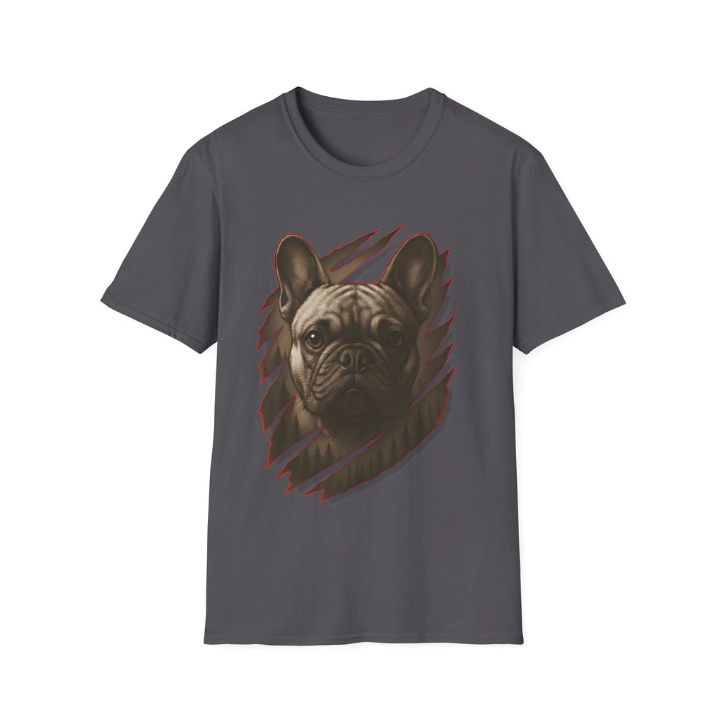 French Bulldog Claw Rips T-Shirt