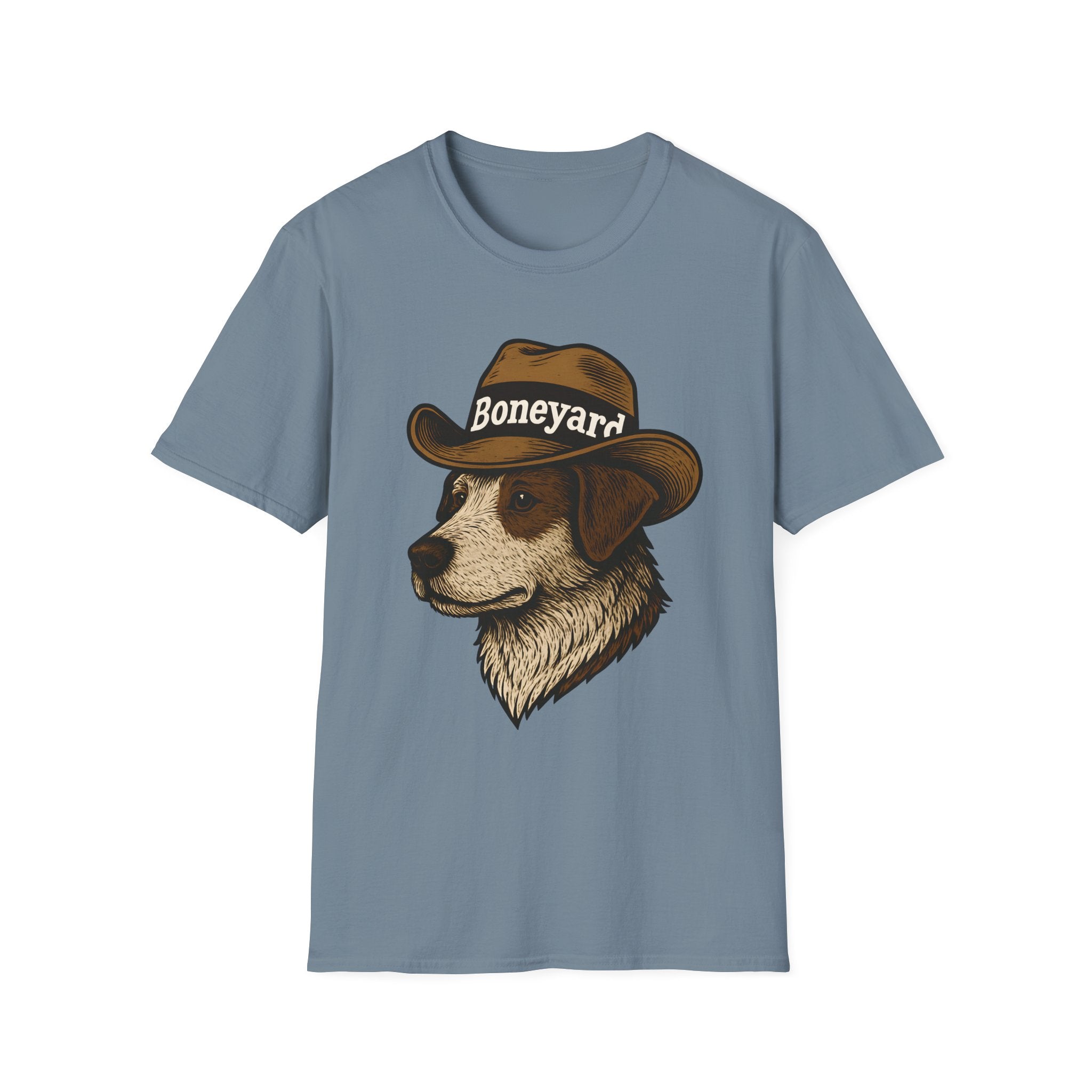 Cowboy Dog Boneyard Western T-Shirt