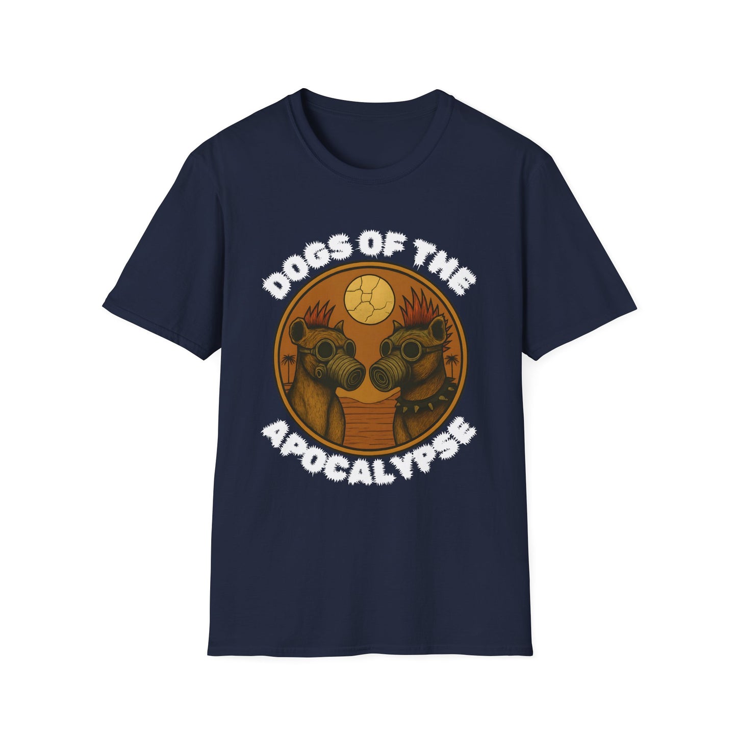 Dogs of the Apocalypse Unisex T-Shirt, Funny Pet Lover Gift, Dog Owner Apparel, Quirky Graphic Tee, Casual Wear