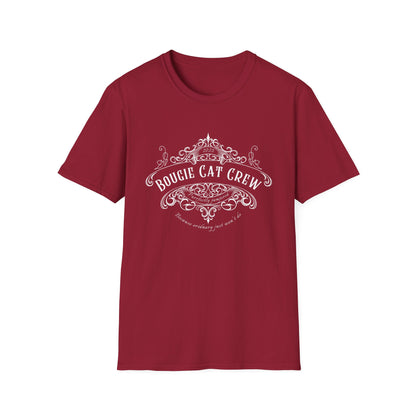 Bougie Cat Crew Tee – Purrfectly Pampered Cat Shirt