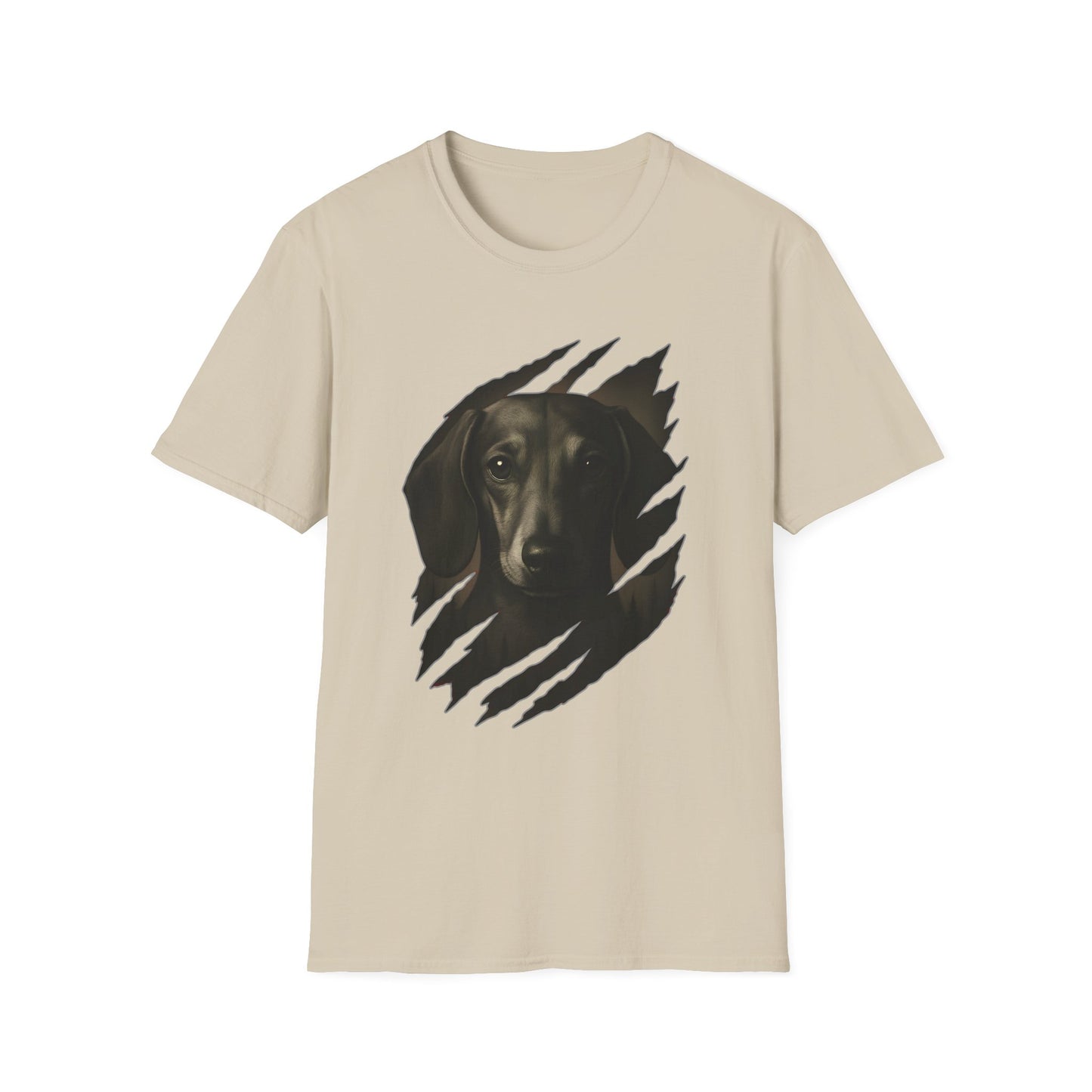 Dachshund Ripped Claw T-Shirt | Cool Dog Lover Graphic Tee