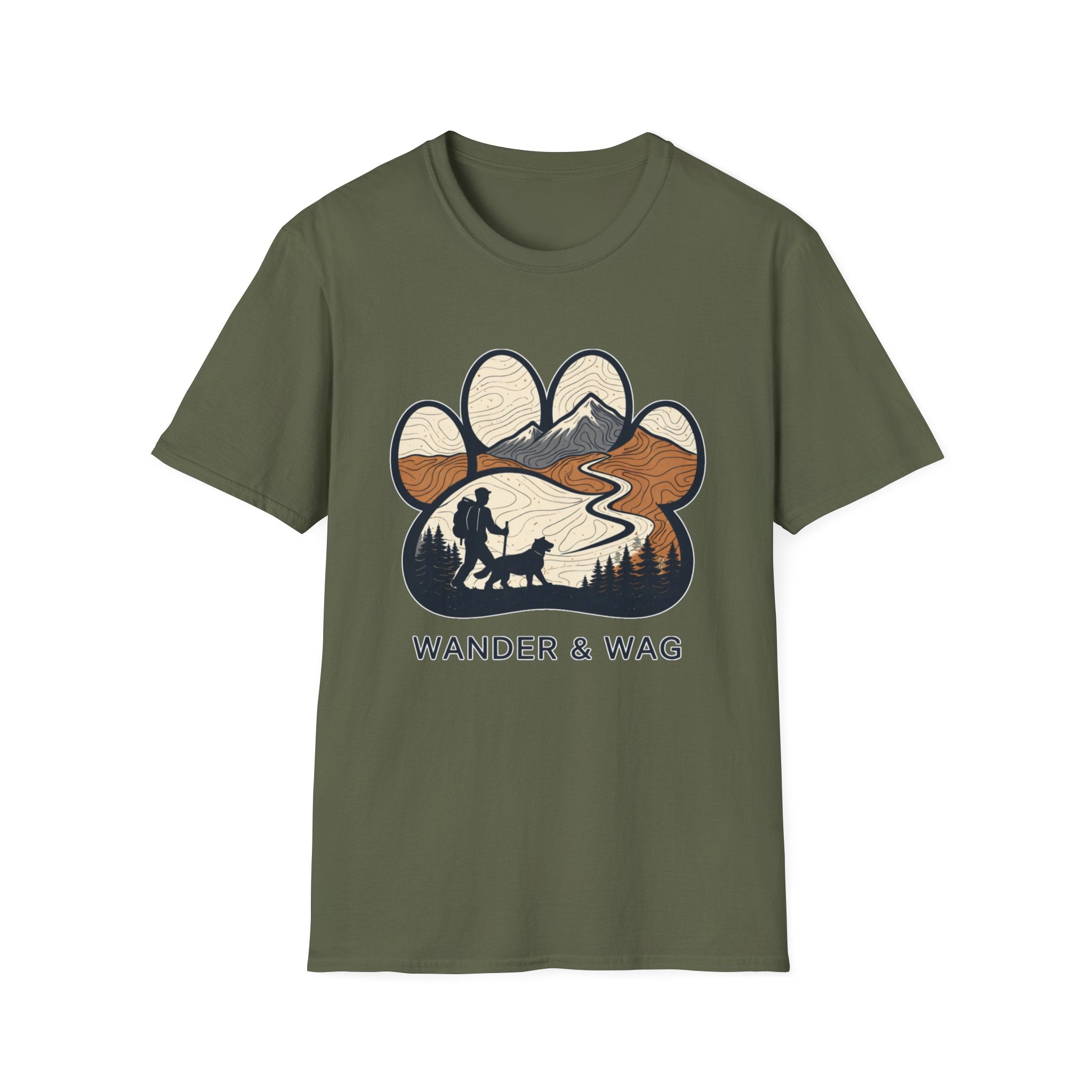 Wander & Wag Dog Hike T-Shirt
