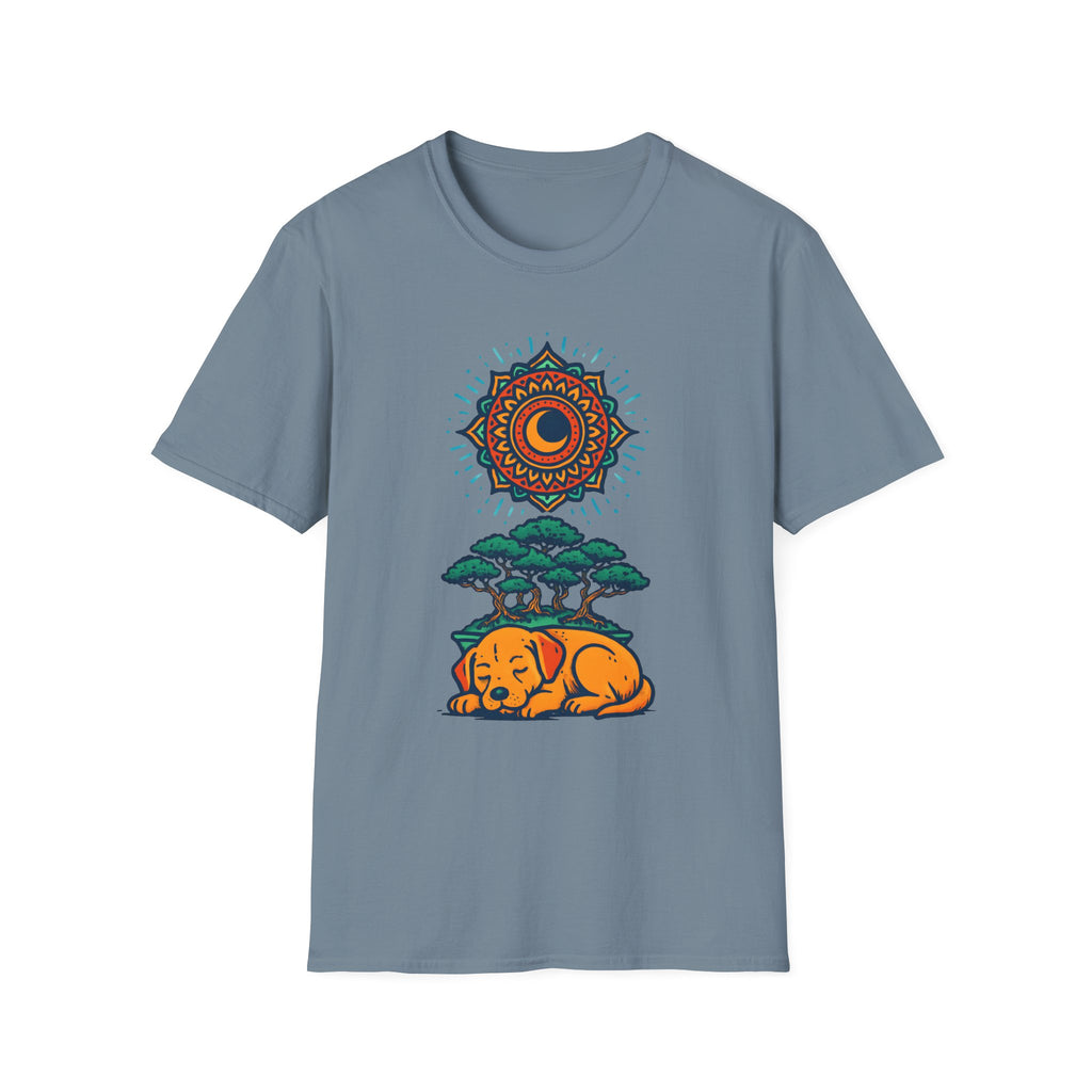 Zen Sleeping Dog T-Shirt