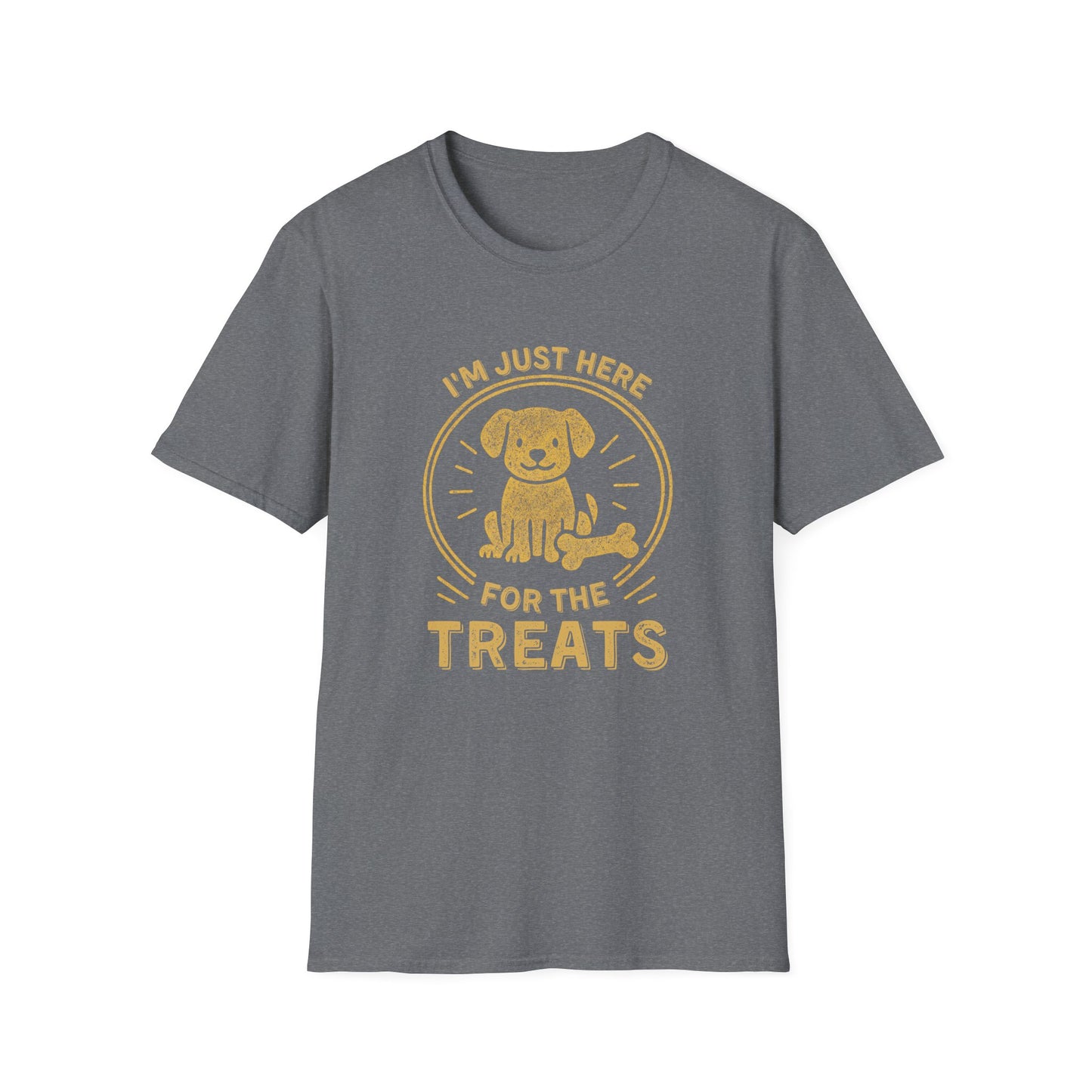 Funny Dog Shirt – I'm Just Here for the Treats Tee