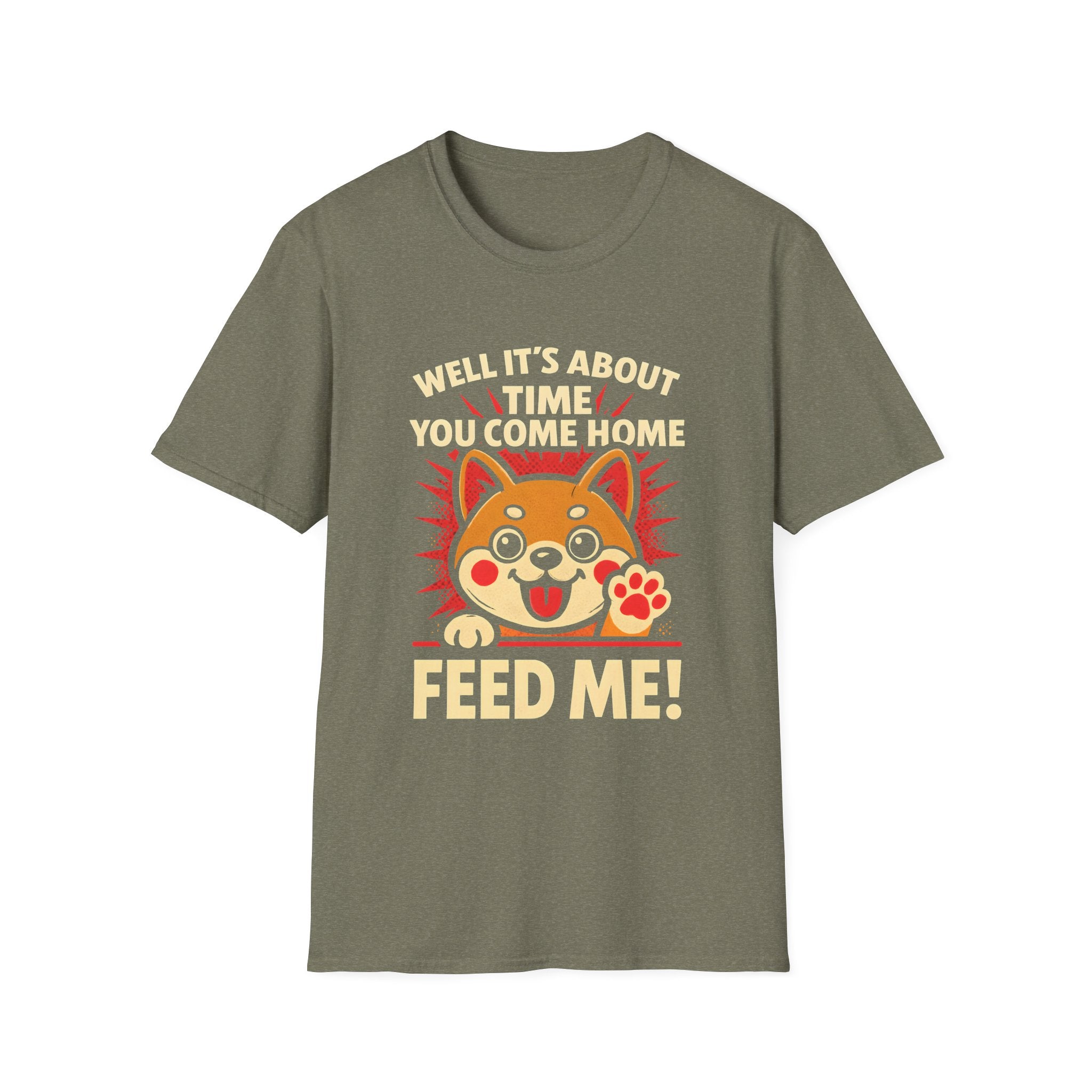 Shiba Inu Feed Me T-Shirt