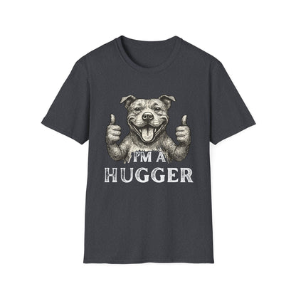 Pitbull Hugger T-Shirt | Funny Dog Lover Graphic Tee