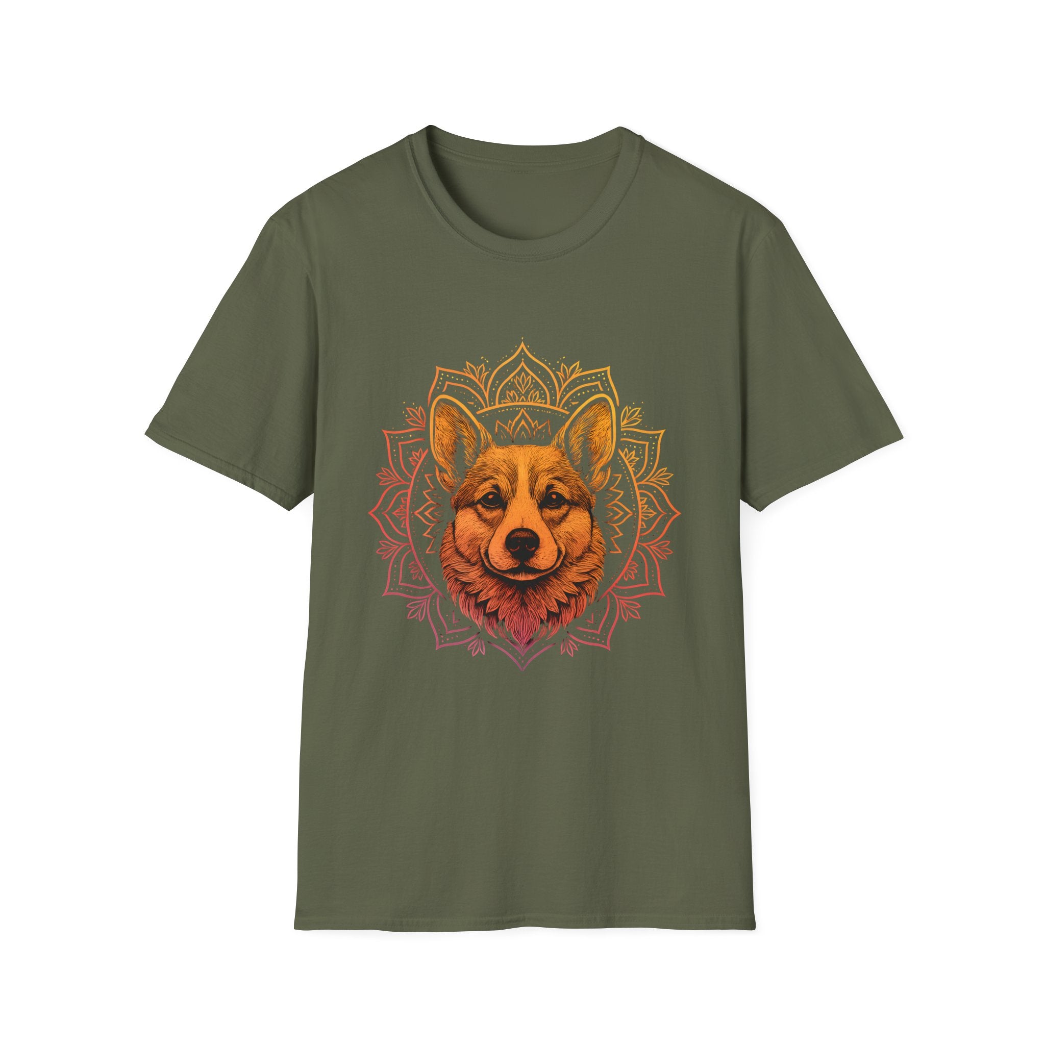 Corgi Mandala T-Shirt