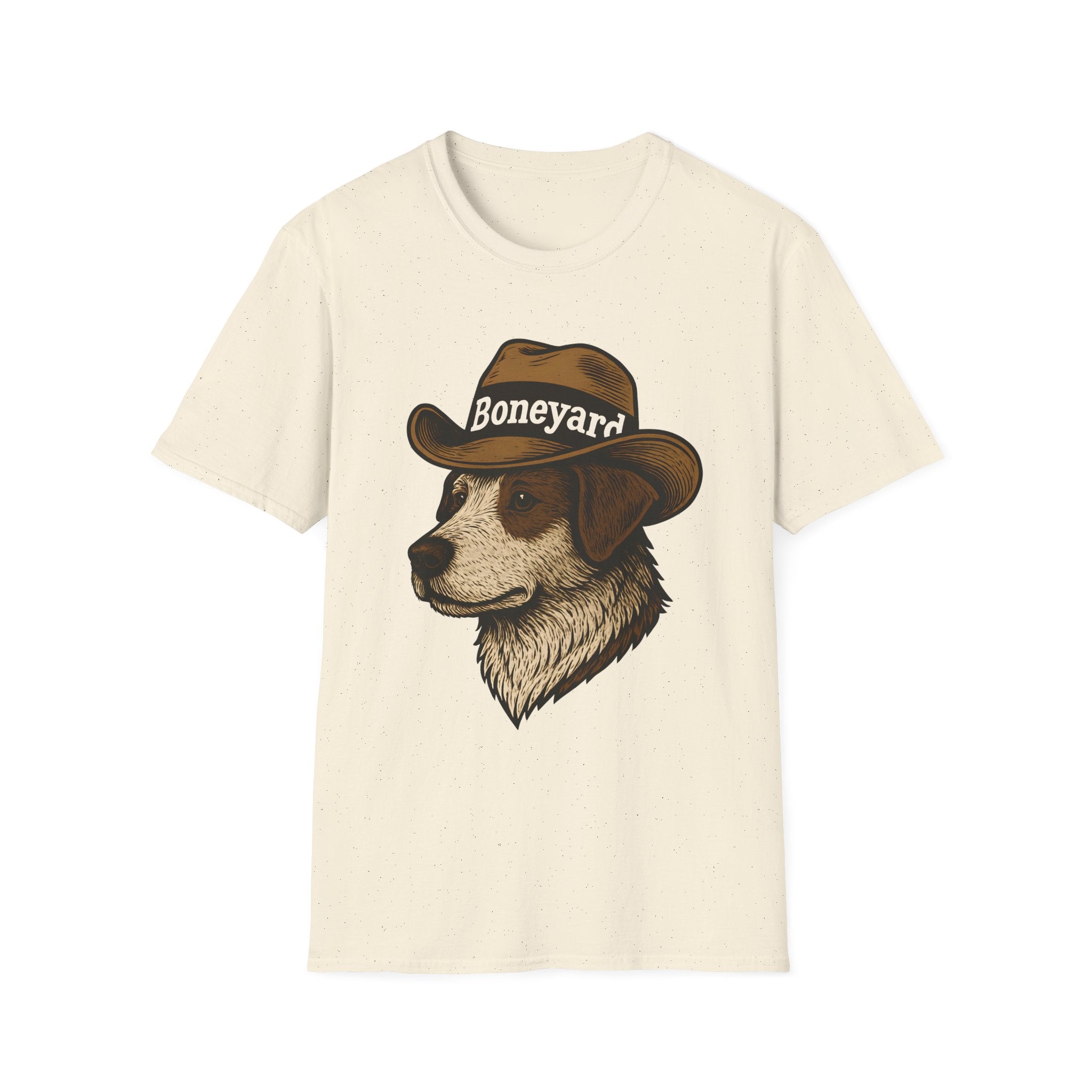 Cowboy Dog Boneyard Western T-Shirt