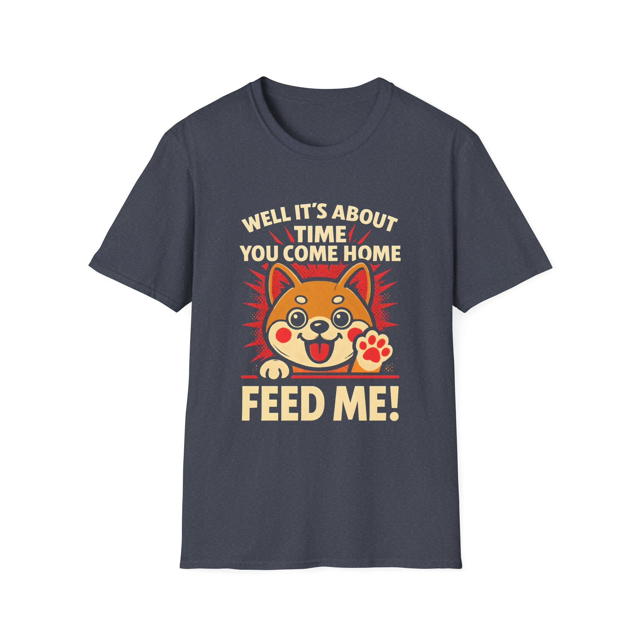Shiba Inu Feed Me T-Shirt