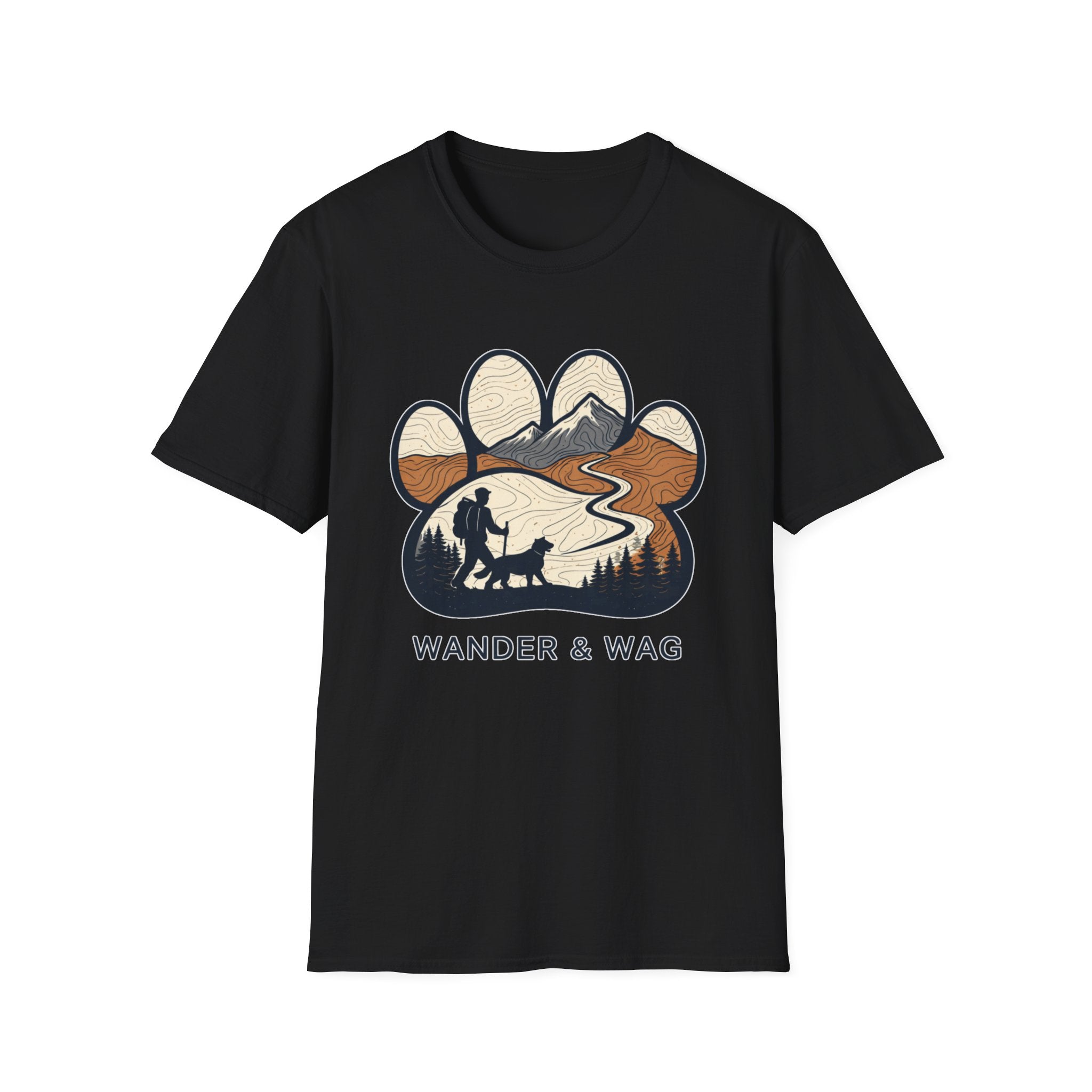 Wander & Wag Dog Hike T-Shirt