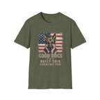 Good Dogs Built This Country Too German Shepard T-Shirt