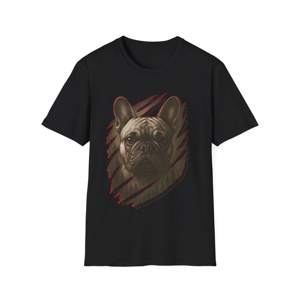 French Bulldog Claw Rips T-Shirt