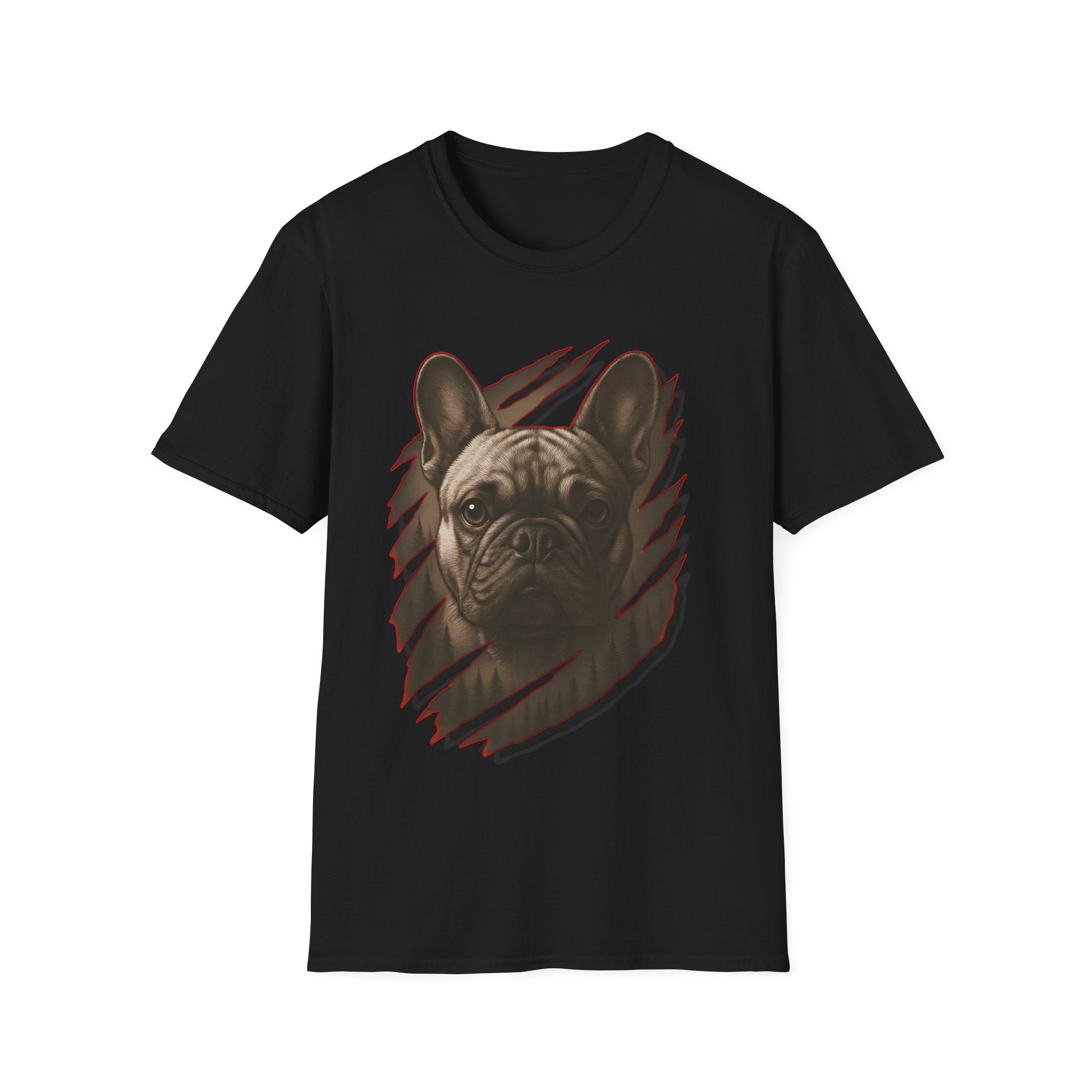 French Bulldog Claw Rips T-Shirt