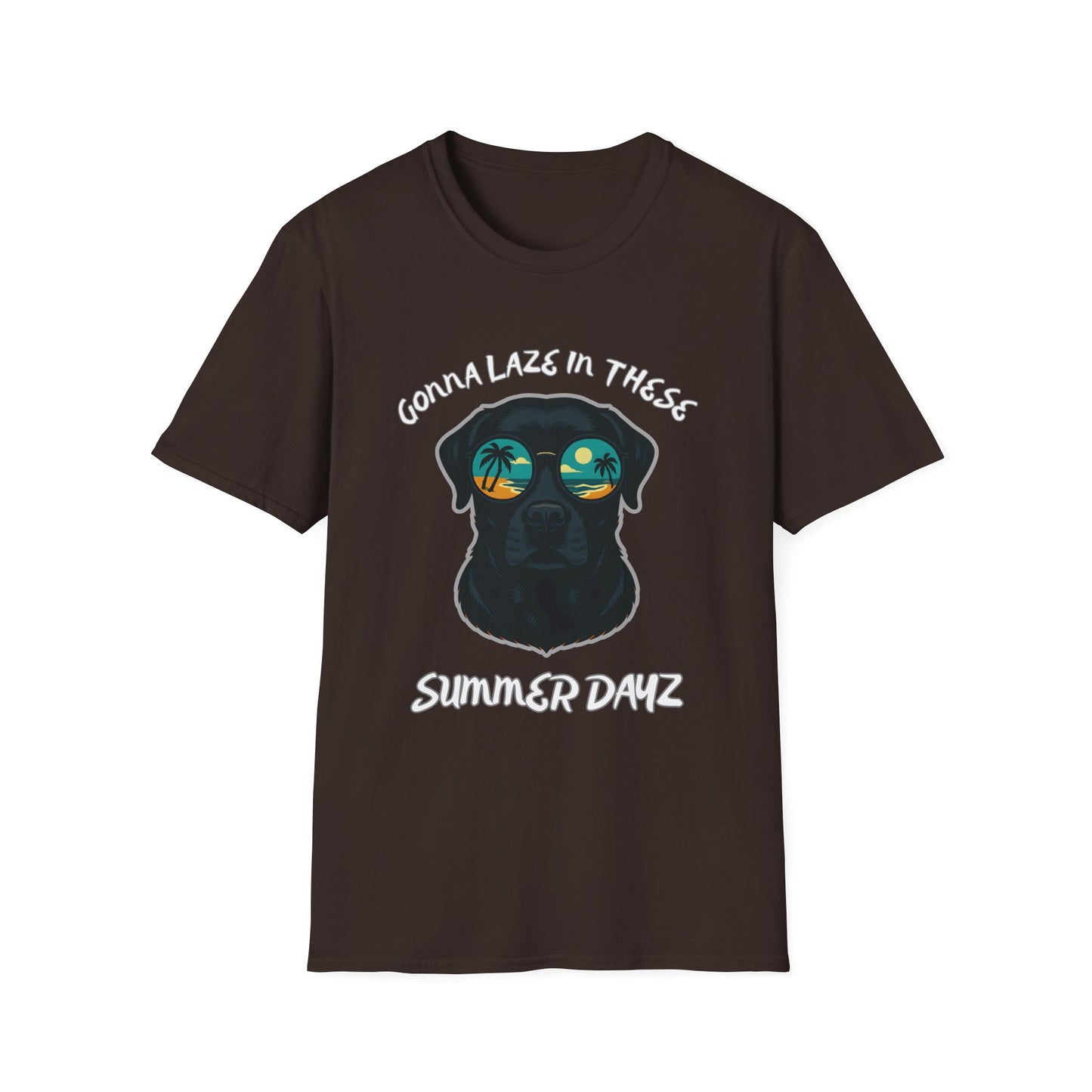 Cool Dog Summer Vibes T-Shirt, Summer T-Shirt, Dog Lover Gift, Casual Wear, Gift for Pet Owners, Beach Day Top