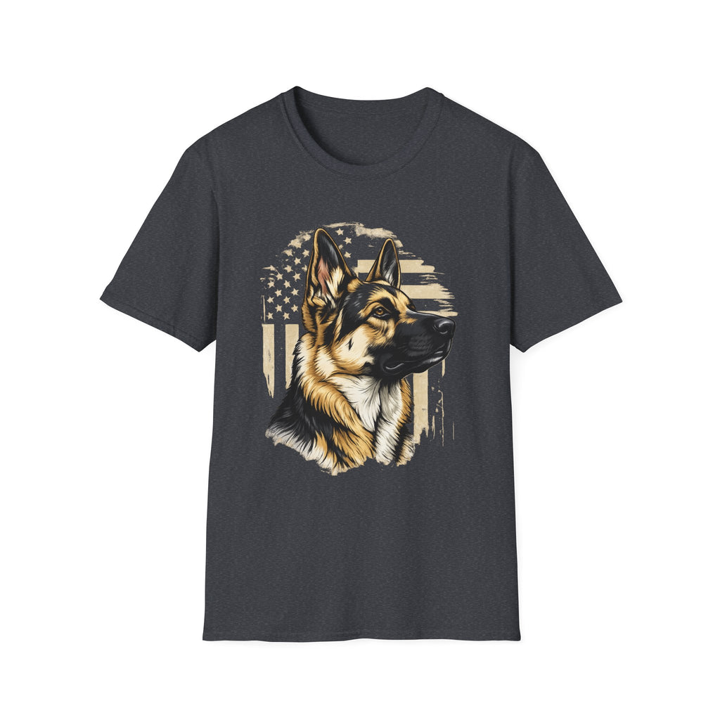 Patriotic German Shepherd Pride T-Shirt
