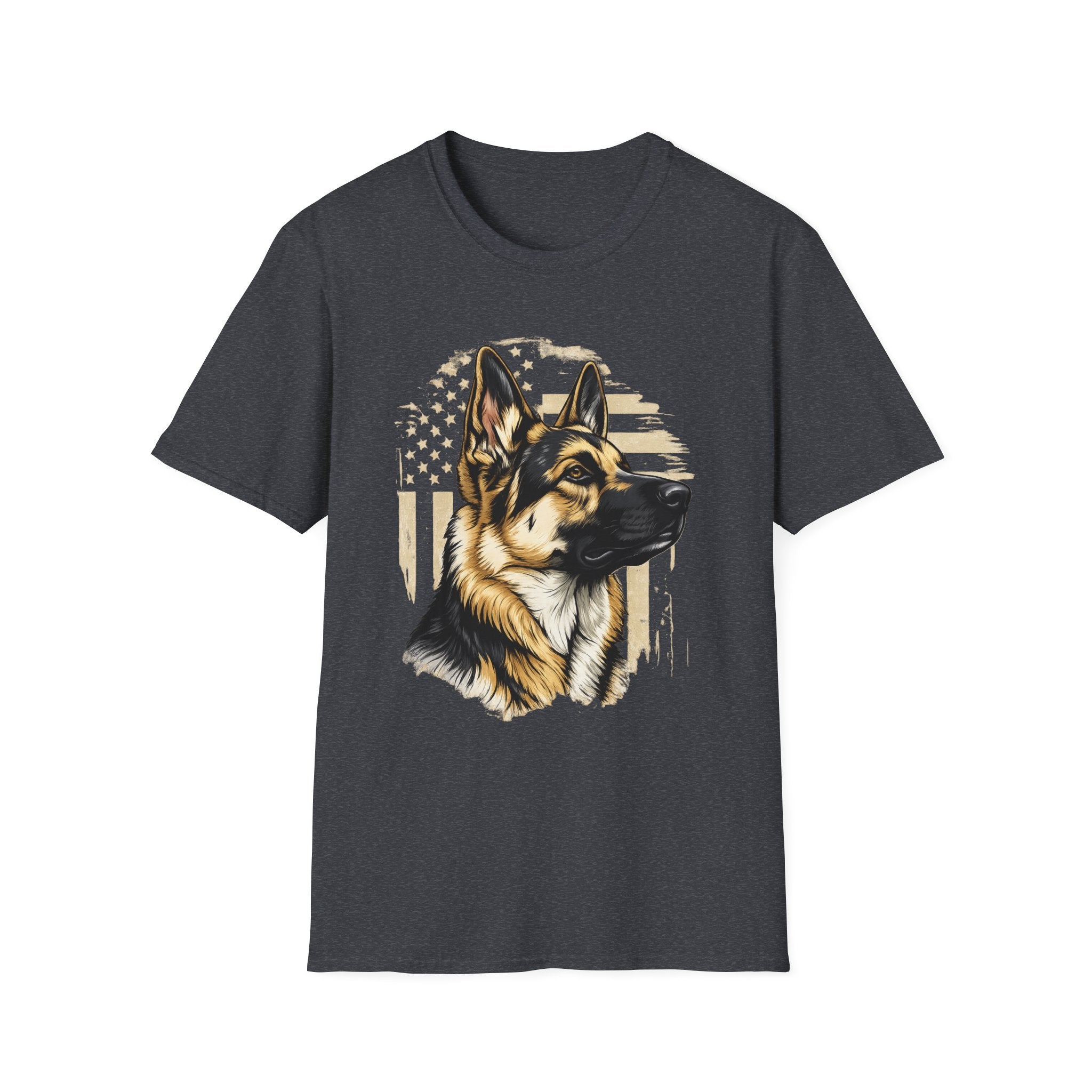 Patriotic German Shepherd Pride T-Shirt