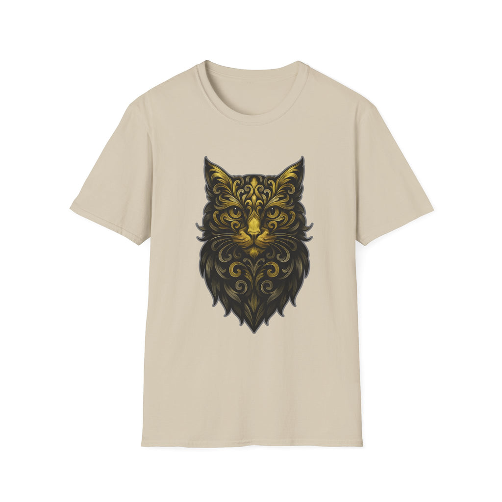 Elegant Cat Design T-Shirt