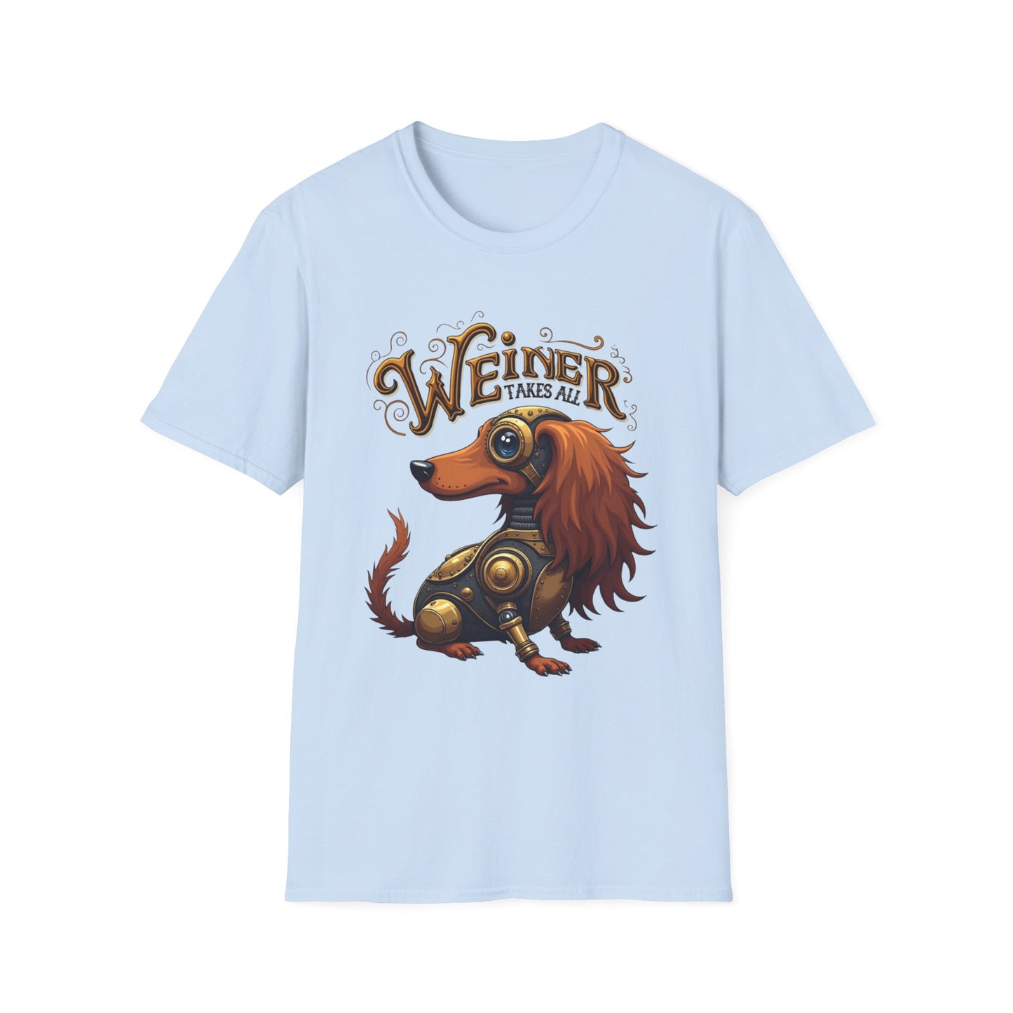 Steampunk Weiner Dog Shirt – Funny Dachshund T-Shirt