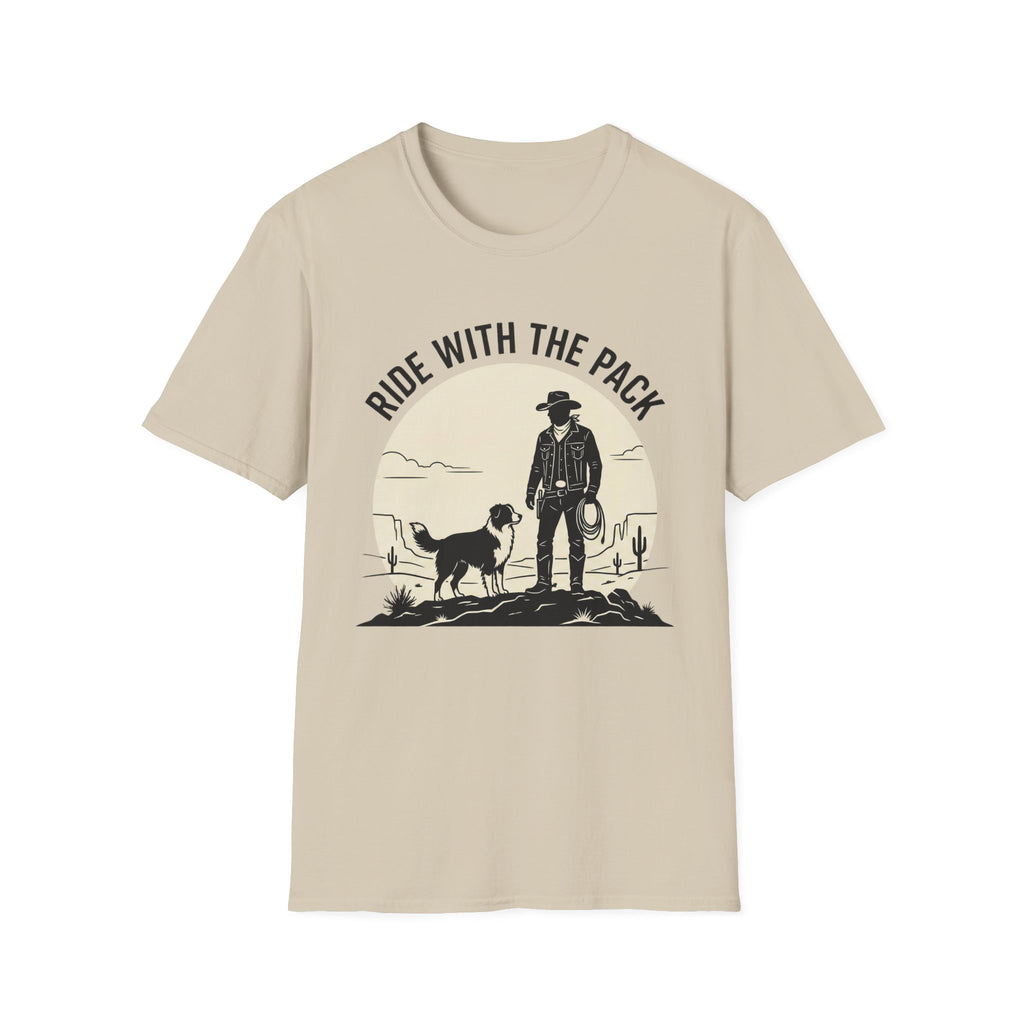 Ride With The Pack Western T-Shirt
