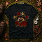Gothic Paw Print T-Shirt