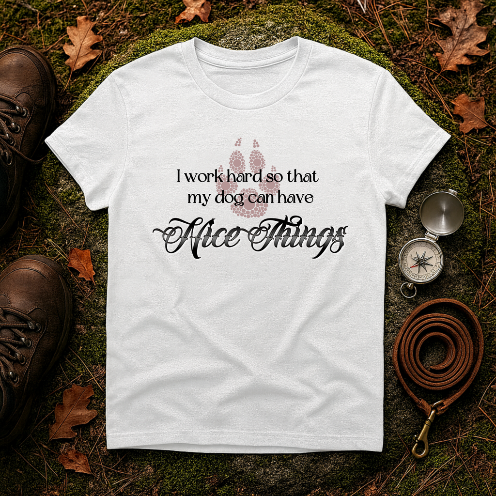 I Work Hard So My Dog Can Have Nice Things T-Shirt
